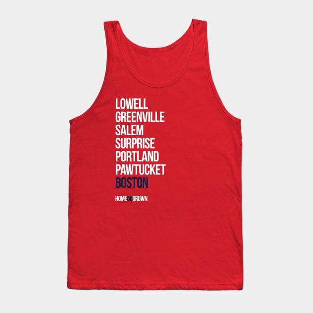 "Homegrown Series" Boston: Mookie Tank Top by alanduda